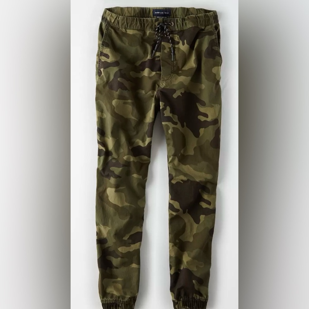 AE Next Level Stretch Camouflage Denim Joggers